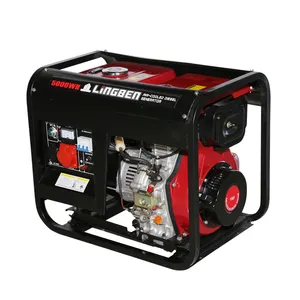 Générateur électrique pour moteur Diesel Portable, 5kw, livraison gratuite, LBD5500