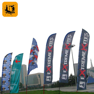 Punto de poliéster custom impresión bandera banderas al aire libre pantallas de <span class=keywords><strong>marketing</strong></span> - Product Image 6