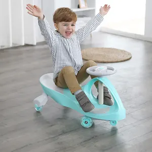 最畅销的塑料乘坐汽车滑动婴儿秋千车/便宜的孩子秋千车/玩具扭转汽车出售