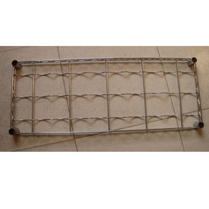 Estante de alambre cromado de alta calidad, estanterías con forma de ventiladores, tiendas y ventiladores de supermercado, sistema de metro en forma de superficie cromada - Product Image 5