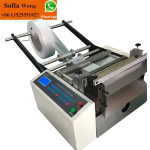 PVC PET PP plastic laminating film roll cutting machine