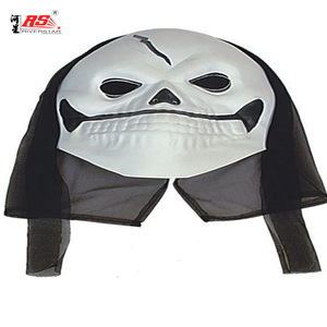 Design personalizzato colore laterale regolabile bianco festa di Halloween pauroso divertente spugna <span class=keywords><strong>Horror</strong></span> Monster teschio EVA schiuma <span class=keywords><strong>maschera</strong></span> del diavolo della morte