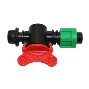 Vanne de dérivation de 13 mm à 15 mm avec anneau en caoutchouc de verrouillage à barbelure pour système d'irrigation goutte à goutte Interrupteur de tuyau d'arrêt d'eau - Product Image 3