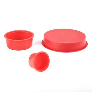 Custom Injection Plastic Tapered Protector Thread Plugs Caps / End Caps for Pipes