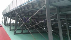 Venus telescopica gradinate senza schienale basket bleacher portatile tribuna retrattile bleacher per sport indoor - Product Image 6