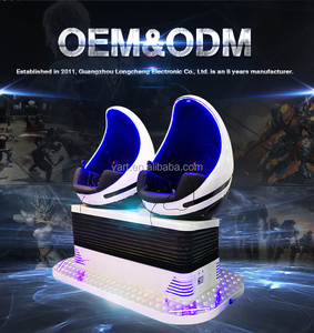 Haute Louange 3Dof 9D Vr Cinéma Excité 9D Vr Simulateur De Tir <span class=keywords><strong>Fantastique</strong></span> 9D Oeuf Vr Cinéma 3 Sièges - Product Image 5