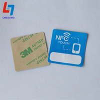 Échantillons gratuits, étiquettes NFC rondes de petite taille, fabricant d'étiquettes NFC sans contact en Chine
