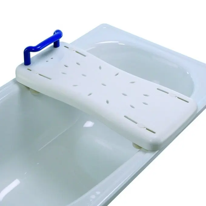 Bañera de plástico BA385 para personas mayores, silla con mango, Banco de baño