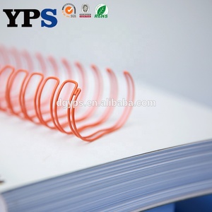 3:1 पिच बुक बाइंडिंग Precut 34 डबल पाश धातु के तार Wireo A4