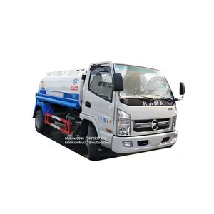 KAMA 4000 liters water tank truck for sale/water sprayer truck