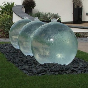 Decorazione in acciaio moderna acqua stagno <span class=keywords><strong>giardino</strong></span> parco palla fontana - Product Image 3