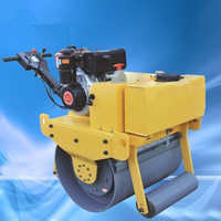 Compacteur portable 5HP, rouleau vibratoire pour le compactage du sol et de l'asphalte