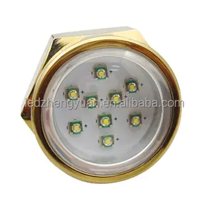 Sekarang atau Tidak Pernah Terbaik Chip Terang 27W Lampu Bawah Air Perahu Drain Plug Lampu Led Dock Cahaya Zy Led Laut Air Berlayar Memancing