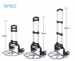 Chariot pliable et léger en aluminium, chariot pour hôtel, en promotion, WBD - Product Image 4