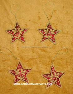 Décoration d'arbre suspendu de noël, étoile suspendue, décoration - Product Image 1