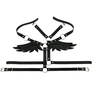 Cintura Gotica in Pelle da Donna con Ali d'Angelo, Imbracatura <span class=keywords><strong>Sexy</strong></span> Fetish per Bondage - Product Image 6