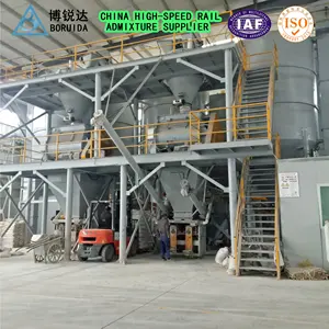 BRD Hpeg 2400 hammaddeden ürün PCE tozu polikarboksilat süper plastikleştirici beton katkı maddesi su redüktörü ajan
