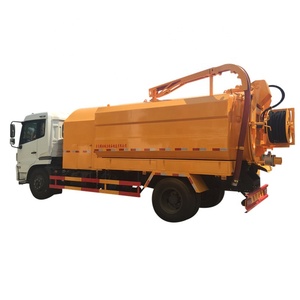 Alcantarillado tanques <span class=keywords><strong>de</strong></span> succión séptica 10 toneladas drenaje <span class=keywords><strong>de</strong></span> alta presión Camiones Limpios - Product Image 4