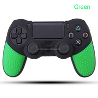 P4 bi-couleur deux couleurs antidérapant en caoutchouc Durable Silicone peau housse Gamepad peau de protection pour PS4 Slim Pro contrôleur