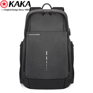 <span class=keywords><strong>Mochila</strong></span> <span class=keywords><strong>KAKA</strong></span> Elegante para Hombre, Impermeable, para Viajes, con Carga USB, Antirrobo, para la Escuela, para Portátil - Product Image 3