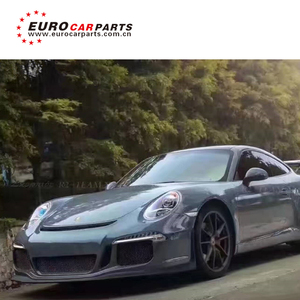 911 de <span class=keywords><strong>991</strong></span> <span class=keywords><strong>GT3</strong></span> kit de cuerpo para 911 de <span class=keywords><strong>991</strong></span> <span class=keywords><strong>GT3</strong></span> estilo con parachoques delantero parachoques trasero y spoiler tronco - Product Image 1