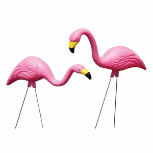 Décoration de jardin d'intérieur, statue de <span class=keywords><strong>flamant</strong></span> <span class=keywords><strong>rose</strong></span> en fibre de verre sur mesure, taille réelle - Product Image 4
