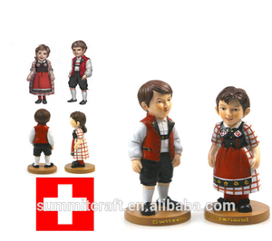 <span class=keywords><strong>Le</strong></span> <span class=keywords><strong>monde</strong></span> <span class=keywords><strong>de</strong></span> vêtements traditionnels série suisse tradition vêtements sexe figurine bobble head - Product Image 1