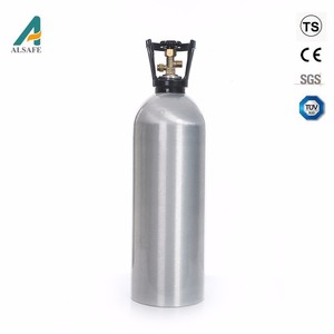 Bouteilles de gaz <span class=keywords><strong>argon</strong></span> et de CO2 en aluminium à prix d'usine, pureté 99,999 %, pour soudage industriel mixte - Product Image 3