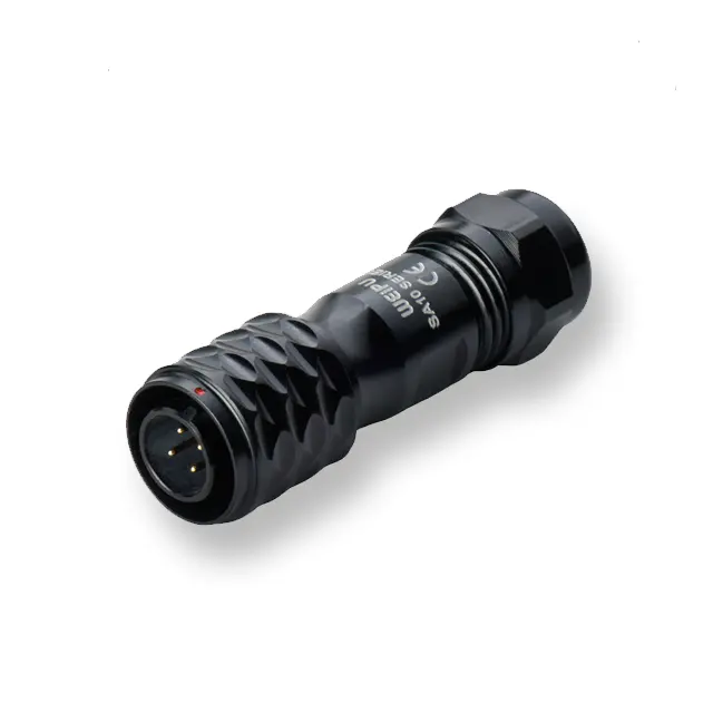 IP67 Industrial Push-pull Metal connector male SA1011 Weipu connector pin socket metal sockets