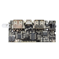 Module de carte de chargeur de batterie au lithium 18650 avec protection automatique double USB 5V 1A 2.1A pour batterie externe mobile, carte de circuit imprimé numérique