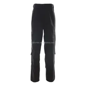 Uniforme de camouflage tactique noir Fronter pour agents de sécurité avec détection par aiguille - Polyester/Coton Unisexe - Product Image 5