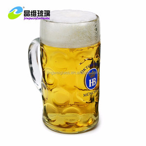 Cốc Bia Thủy Tinh Hình Quả Dứa Khổng Lồ Chất Lượng Cao 1 Lít Có Tay Cầm - Product Image 4