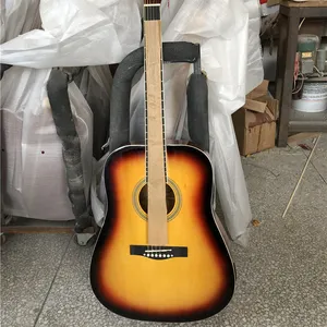 cheap price 41 inch basswood acoustic guitars