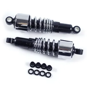 Motorcycles 10.5" Rear Shock Absorber Slammer Lowering Kit for Harley Dyna 91-16 Touring FLH FLT 80-17 Sportster 88-15