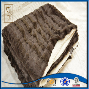 Peluches soft toucher chaud imprimé tapis couverture polaire velours berbère sherpa jeter couverture - Product Image 5