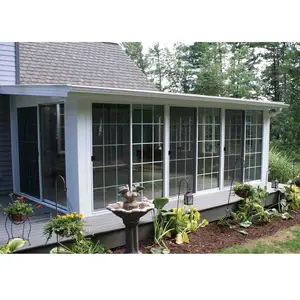 Aluminium Armored Glass Garden Conservatory Or Green Sunroom Houses For Sale.