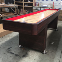 Table de jeu de shuffleboard classique en bois massif SZX 8 pieds 9 pieds 12 pieds à vendre en Chine