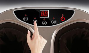 Masajeador de belleza para pies y piernas 6D Shiatsu con calefacción y precio económico de alta calidad - Product Image 4