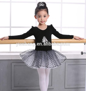 Justaucorps de <span class=keywords><strong>danse</strong></span> pour bébé fille, style 2019, avec mini tutu à pois, pour ballet et gymnastique - Product Image 4