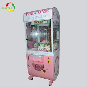 Nieuwe ontwerp ijs muntautomaat speelgoed kraan claw vending game machine