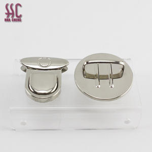 Serrure <span class=keywords><strong>à</strong></span> pression en métal antique, pour sacs, serrure portefeuille - Product Image 5