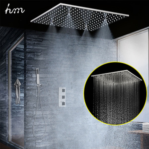 Baño de acero inoxidable 304 SPA lluvia niebla <span class=keywords><strong>ducha</strong></span> <span class=keywords><strong>grifo</strong></span> con mezclador termostático de la válvula desviador <span class=keywords><strong>grifo</strong></span> de la <span class=keywords><strong>ducha</strong></span> - Product Image 3