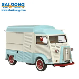 HY-38 Nhà Cung Cấp Trung Quốc Thép Không Gỉ Cà Phê Snack Ice-Cream Xe Tải Thực Phẩm