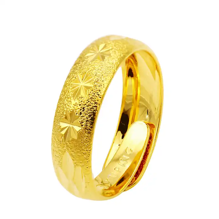 Discover 81+ 24k gold ring design super hot - vova.edu.vn