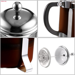 ODM <span class=keywords><strong>belle</strong></span> cafetière à presse française en acier inoxydable théière de qualité supérieure, <span class=keywords><strong>filtre</strong></span> à café accessoires de théière domestique - Product Image 6