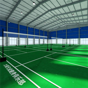 Estructura de acero para sala de deportes, estructura de acero, construcción de cancha de Bádminton - Product Image 1