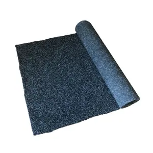 Non tissé résistant charbon garage tapis tapis marin