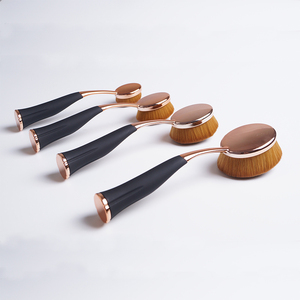 En gros alibaba <span class=keywords><strong>rose</strong></span> or 6 pcs/ensemble nu personnalisé maquillage brosse cosmétique brosse - Product Image 5