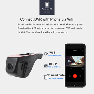 Cámara para Vehículo Koen DVR con Wifi Oculto, Novatek 96658, Sony 1080P, con Cámara Trasera - Product Image 3