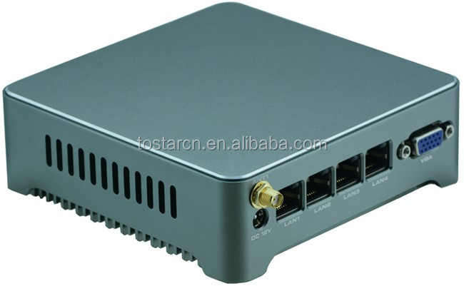 LAN Сетевой Безопасности Аппаратной Платформы, Fanless Компьютера Брандмауэр, Промышленные Firewall Security Platform